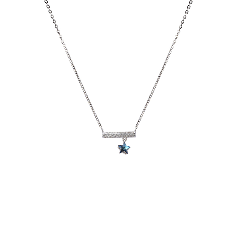 Halskette mit blauem Stern-Anhänger