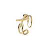 Kreuzförmiger Ring mit modischem Design