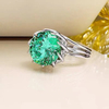 Super Bling Grüner Edelstein-Seniorenring RTB007