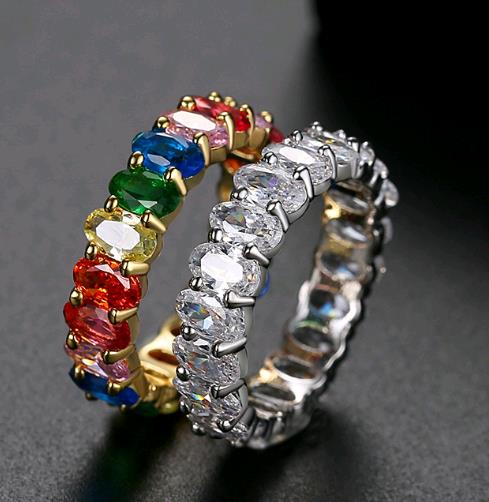 Kirschblüten-Rosa-Edelstein-Ring RTB151